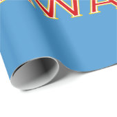 Papier Cadeau Drapeau de Milwaukee (Wisconsin) (Coin rond)