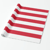 Papier Cadeau Drapeau de Monaco (Déroulé)
