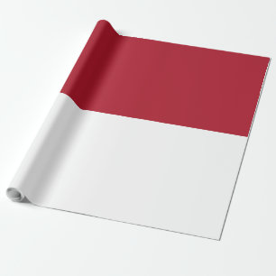 Papier Cadeau Drapeau de Monaco
