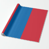 Papier Cadeau Drapeau de Mongolie (Déroulé)