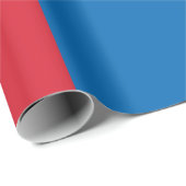 Papier Cadeau Drapeau de Mongolie (Coin rond)