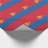 Papier Cadeau Drapeau de Mongolie (Coin)