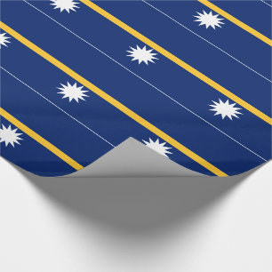 Papier Cadeau Drapeau de Nauru