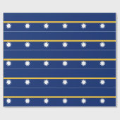 Papier Cadeau Drapeau de Nauru (Plat)