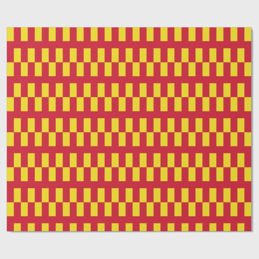 Papier Cadeau Drapeau de Northumberland (Plat)