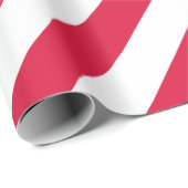 Papier Cadeau Drapeau de Pologne (Coin rond)