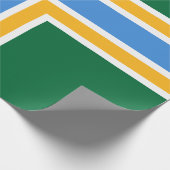 Papier Cadeau Drapeau de Portland (Oregon) (Coin)