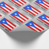Papier Cadeau Drapeau de Porto Rico (Coin)