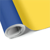 Papier Cadeau Drapeau de Roumanie (Coin rond)