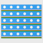 Papier Cadeau Drapeau de Sakha (Plat)