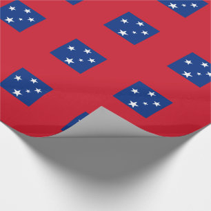 Papier Cadeau Drapeau de Samoa