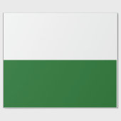 Papier Cadeau Drapeau de Saxe (État allemand) (Plat)