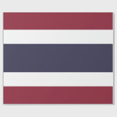 Papier Cadeau Drapeau de Thaïlande (Plat)