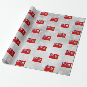 Papier Cadeau Drapeau des Bermudes