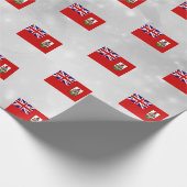 Papier Cadeau Drapeau des Bermudes (Coin)