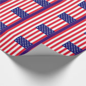 Papier Cadeau Drapeau des Etats-Unis (Coin)