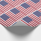 Papier Cadeau Drapeau des États-Unis (Coin)