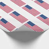 Papier Cadeau Drapeau des États-Unis d'Amérique (Coin)