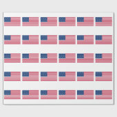 Papier Cadeau Drapeau des États-Unis d'Amérique (Plat)