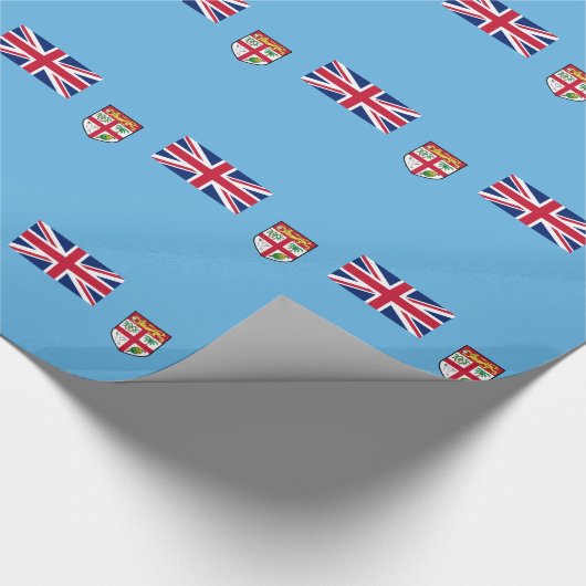 Papier Cadeau Drapeau des Fidji (Coin)