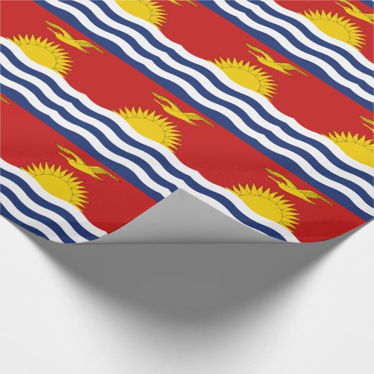 Papier Cadeau Drapeau des Kiribati (Coin)