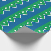 Papier Cadeau Drapeau des rapides de cèdre, Iowa (Coin)