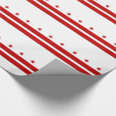 Papier Cadeau Drapeau d'État de Washington DC (Coin)