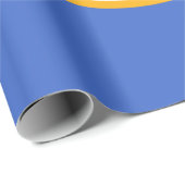 Papier Cadeau Drapeau d'État du Minnesota (Coin rond)