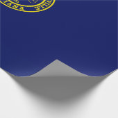 Papier Cadeau Drapeau d'Evansville (Indiana) (Coin)