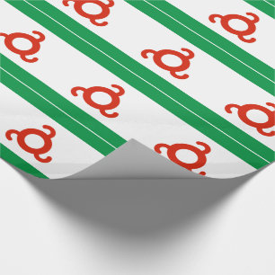 Papier Cadeau Drapeau d'Ingushetia