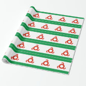 Papier Cadeau Drapeau d'Ingushetia (Déroulé)