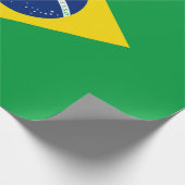 Papier Cadeau Drapeau du Brésil (Coin)