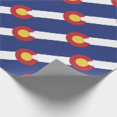 Papier Cadeau Drapeau du Colorado (Coin)