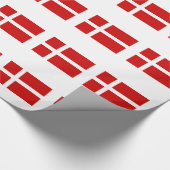 Papier Cadeau Drapeau du Danemark (Coin)