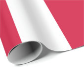 Papier Cadeau Drapeau du Danemark ou drap danois (Coin rond)