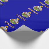 Papier Cadeau Drapeau du Kansas (Coin)