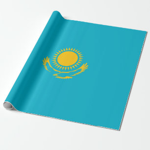 Papier Cadeau Drapeau du Kazakhstan