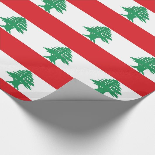 Papier Cadeau Drapeau du Liban (Coin)