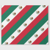 Papier Cadeau Drapeau du Mexique (Plat)