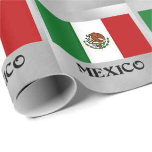 Papier Cadeau Drapeau du Mexique