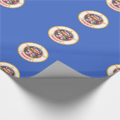 Papier Cadeau Drapeau du Minnesota (Coin)