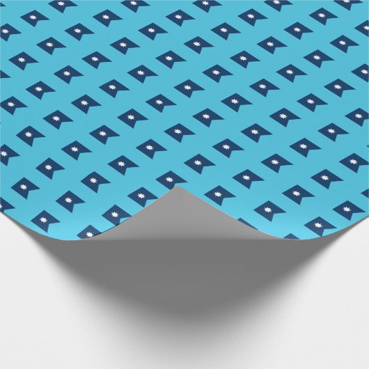 Papier Cadeau Drapeau du Minnesota (Coin)