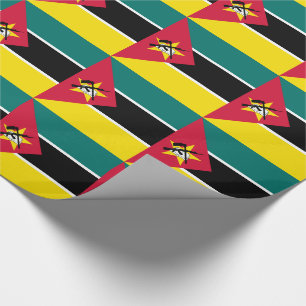 Papier Cadeau Drapeau du Mozambique