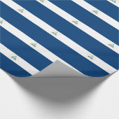 Papier Cadeau Drapeau du Nicaragua (Coin)