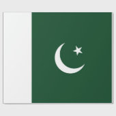 Papier Cadeau Drapeau du Pakistan (Plat)