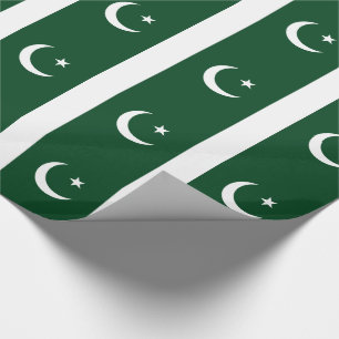 Papier Cadeau Drapeau du Pakistan