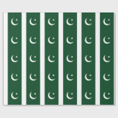 Papier Cadeau Drapeau du Pakistan (Plat)