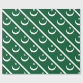 Papier Cadeau Drapeau du Pakistan (Plat)