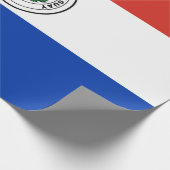 Papier Cadeau Drapeau du Paraguay (Coin)