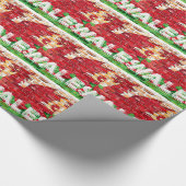 Papier Cadeau Drapeau du Pays de Galles en brique (Coin)